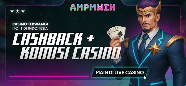 CASHBACK + KOMISI CASINO